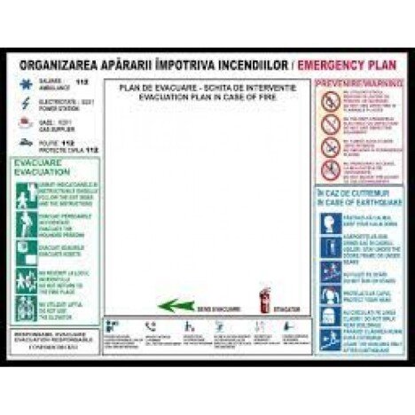 Plan de depozitare si evacuare a materialelor periculoase